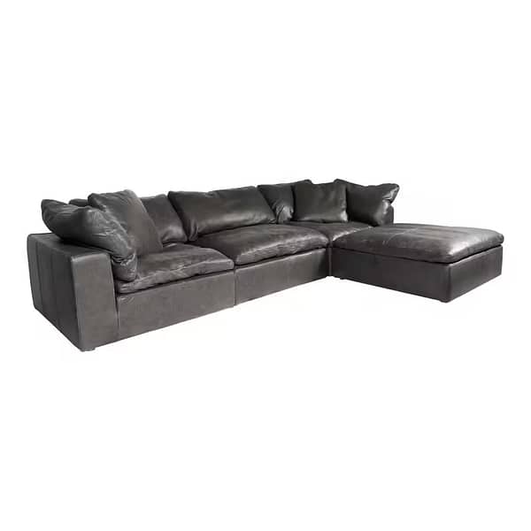 CLAY LOUNGE MODULAR SECTIONAL - LEFT SIDE ANGLE VIEW