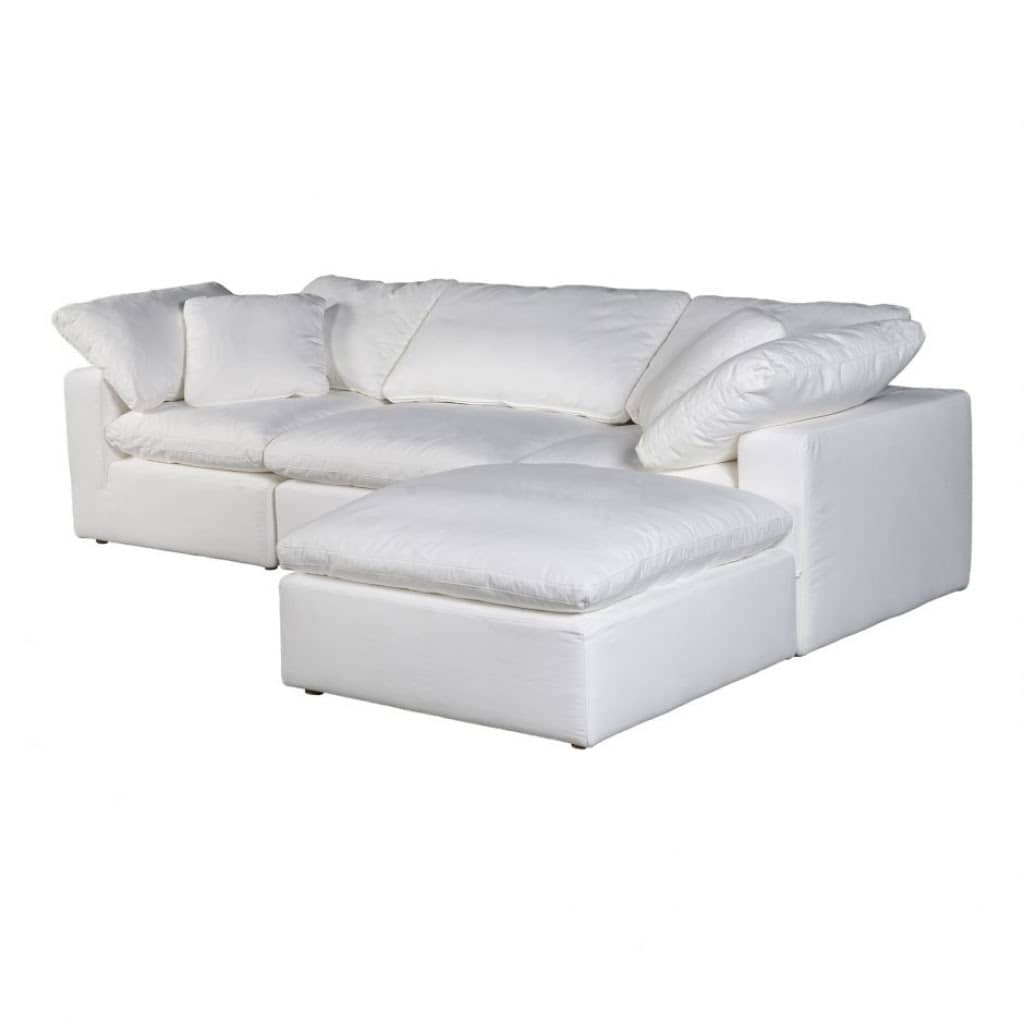 CLAY LOUNGE MODULAR SECTIONAL -LEFT SIDE ANGLE VIEW
