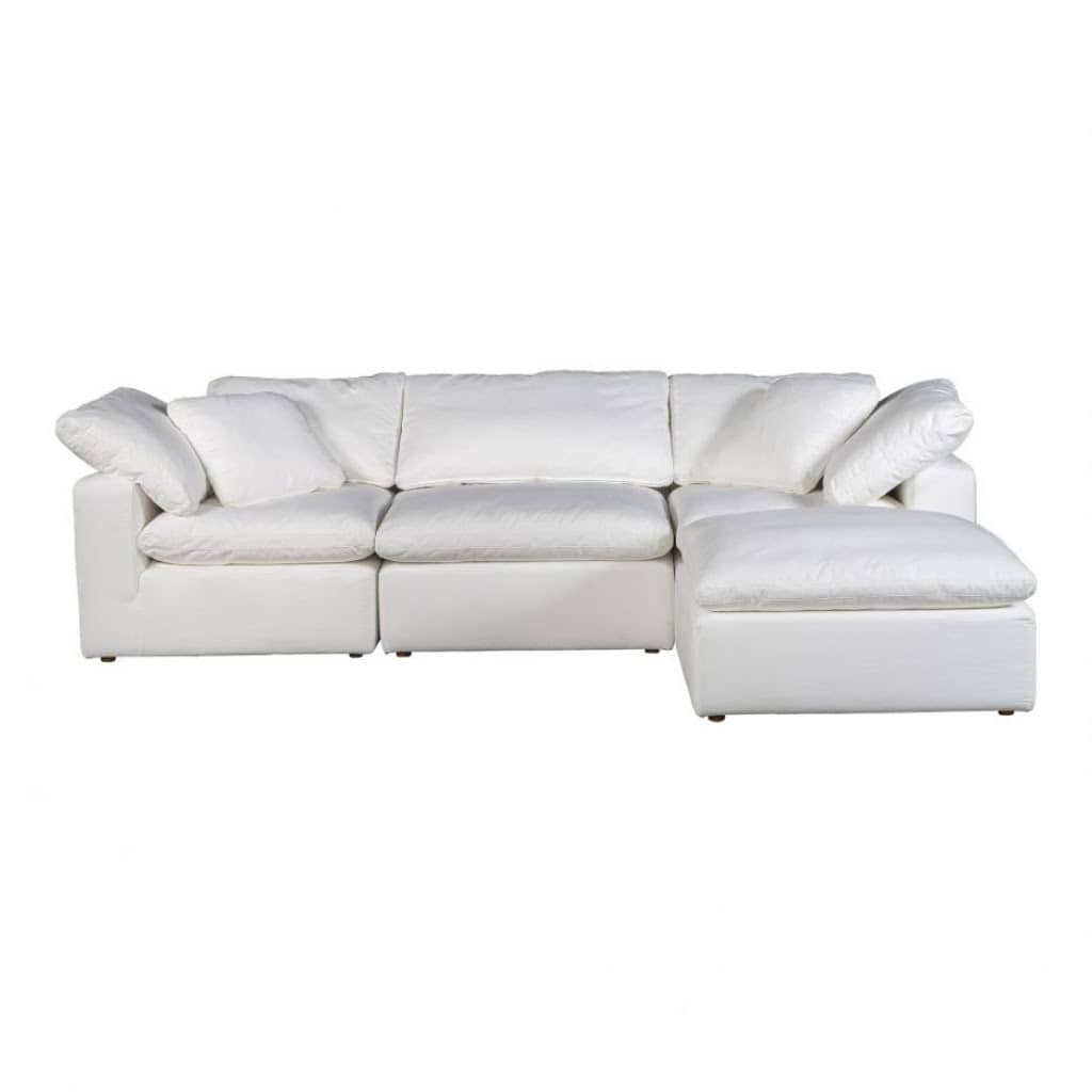 CLAY LOUNGE MODULAR SECTIONAL - FRONT VIEW